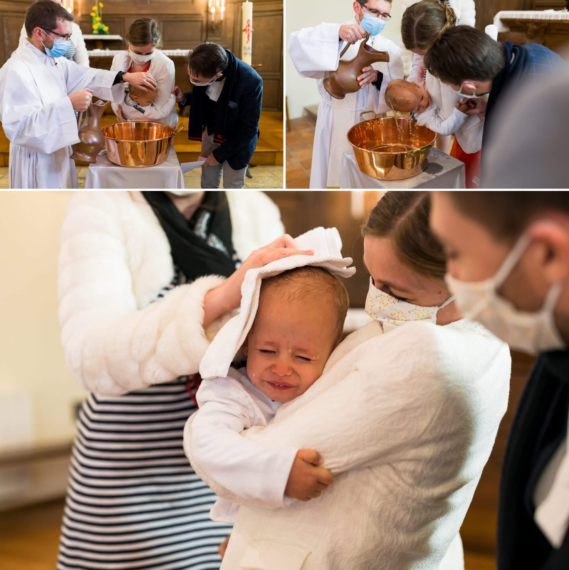 cérémonie de baptême religieux